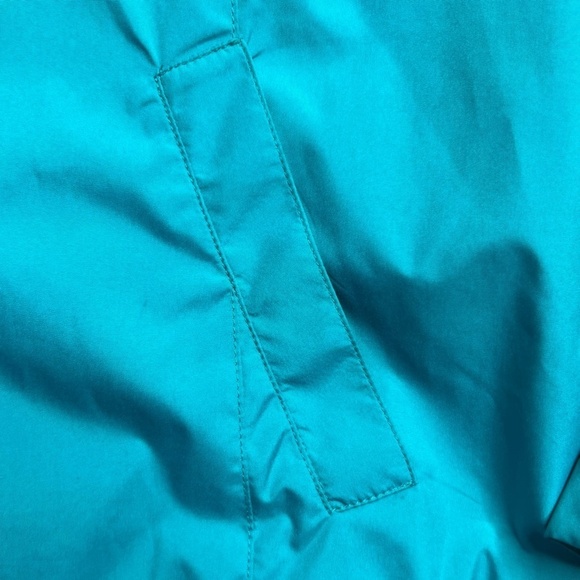 Chicos Women's Size 2 (M) Energy SportJacket with Pockets Turquoise Hooded Coat - Picture 3 of 16